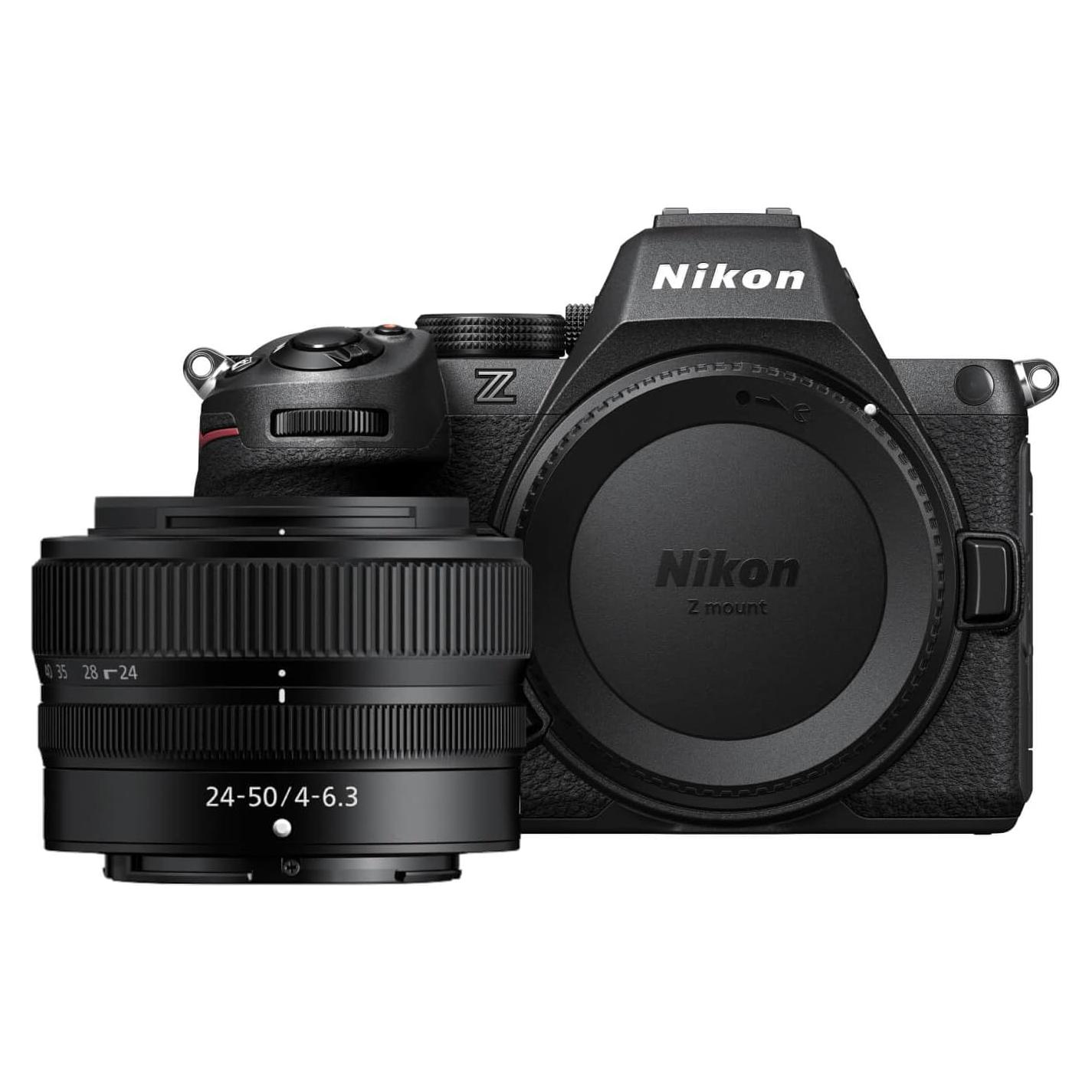 Cámara Sin Espejo Nikon Z5 II + Lente Gran Angular 24-50mm