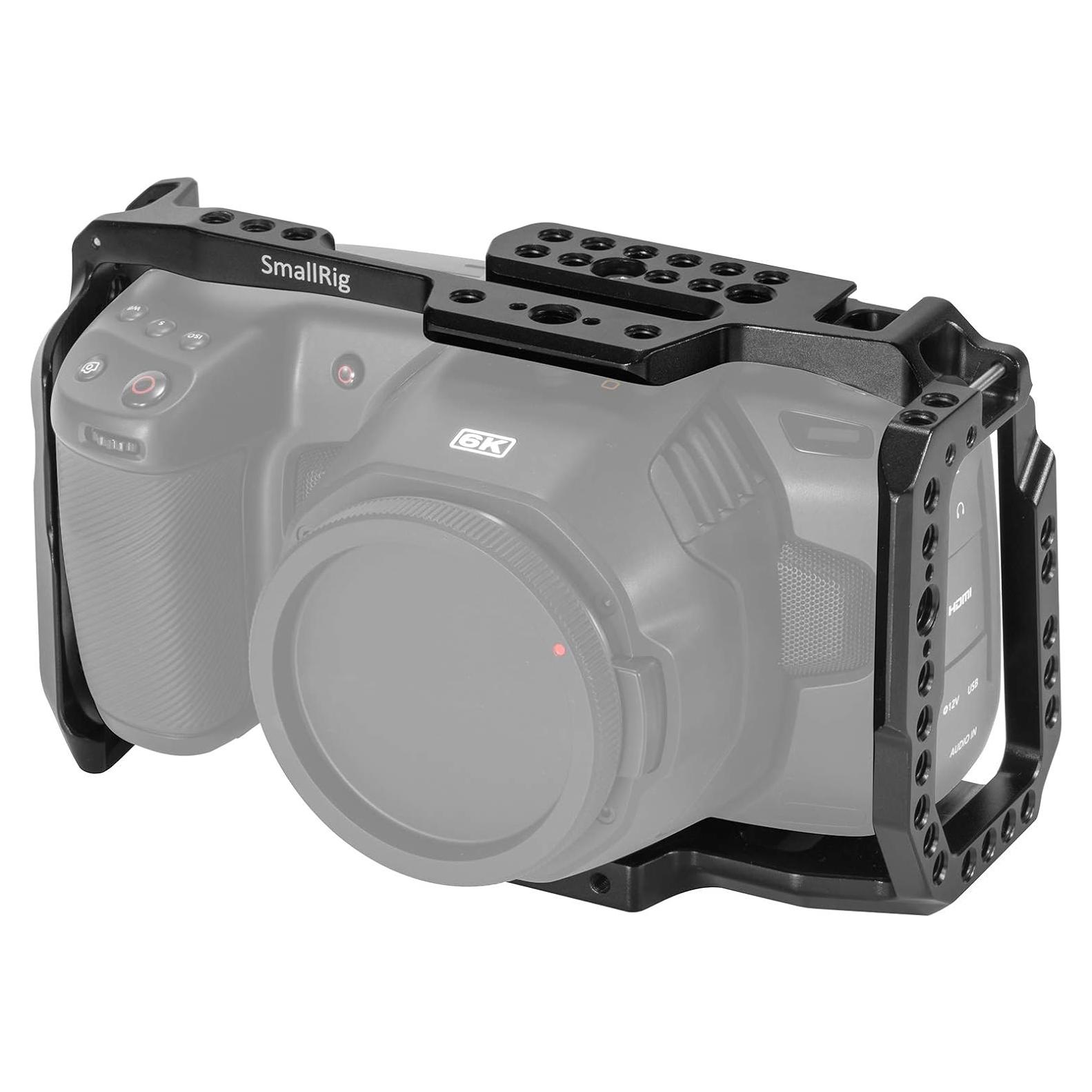 Jaula SMALLRIG para BMPCC 4K y 6K con Riel NATO