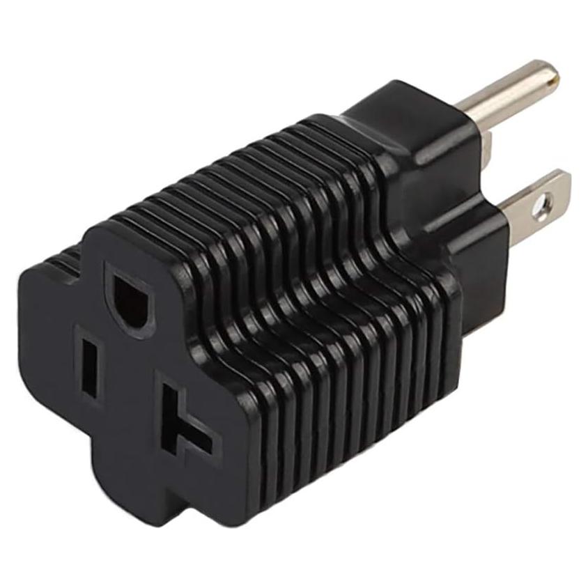 Adaptador de Enchufe Nema 5-15P a 5-20R 15A 125V Acbroad