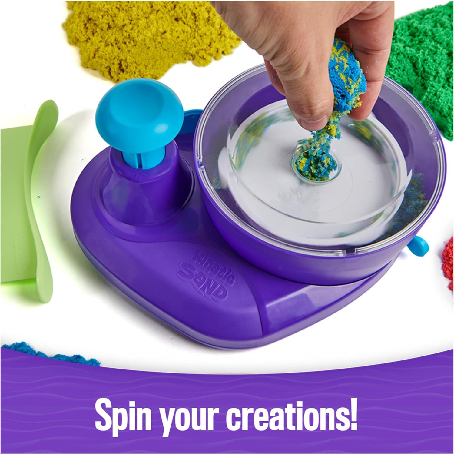 Kinetic Sand Deluxe Swirl N' Surprise 1.13kg Juguete Sensorial