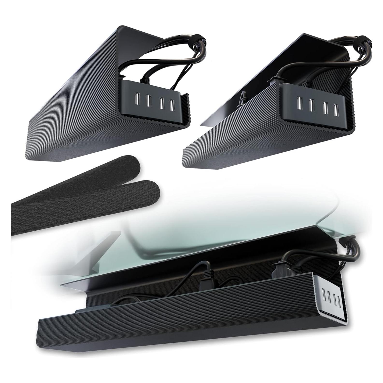 Bandeja de gestión de cables Scandinavian Hub 2pcs autoadhesiva