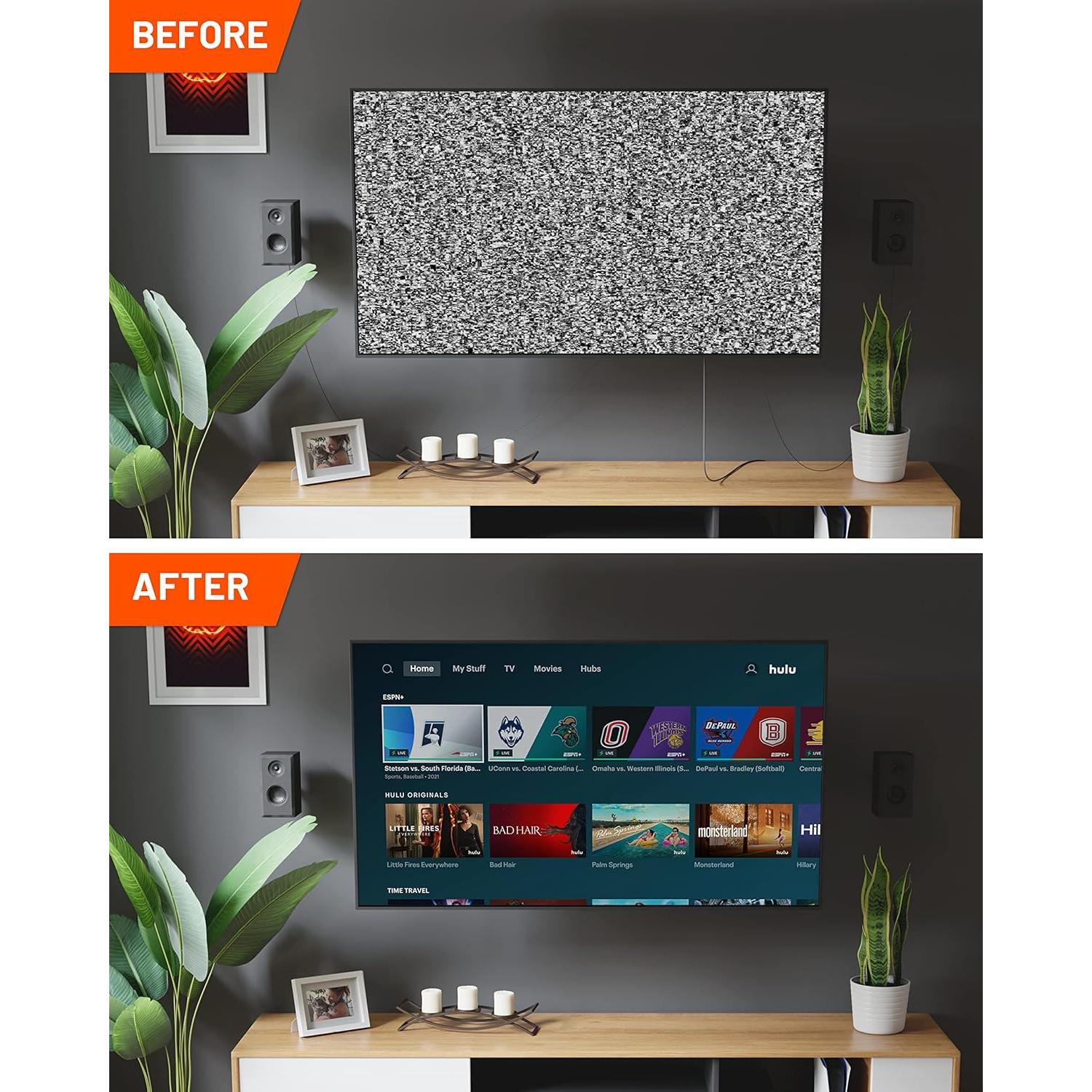 Ocultador de Cables ECHOGEAR Mini 2.5" (6.35 cm) Negro