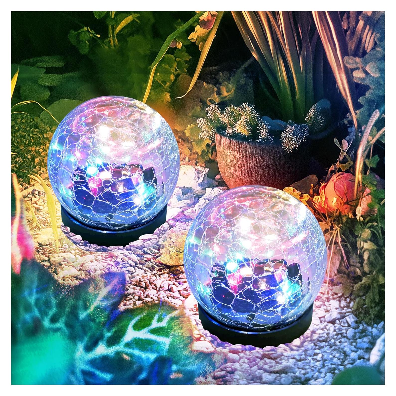 Luces Solares Exteriores PATIOPIA 2 Paquete Multicolor 23cm