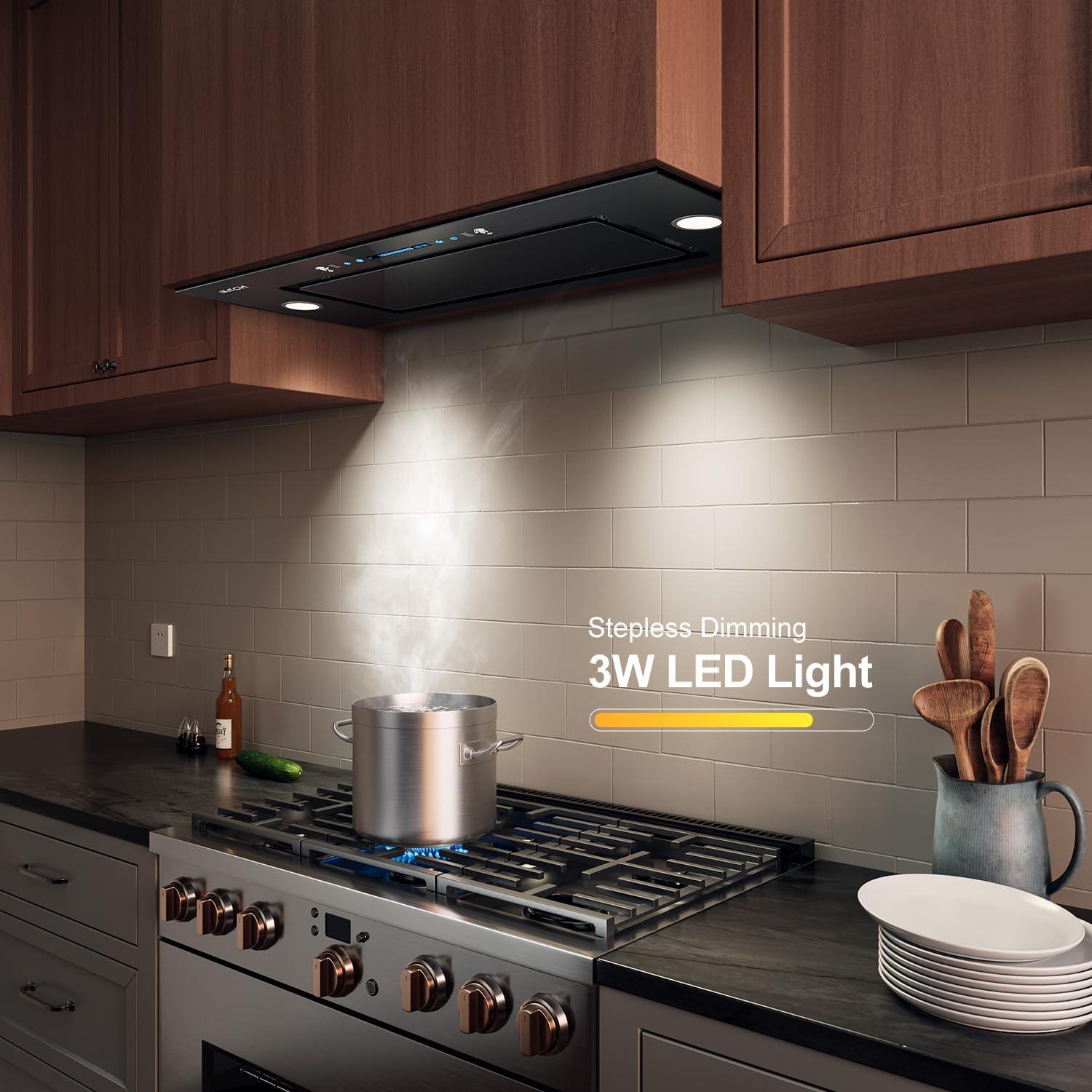 Campana Extractora IKTCH 30" Ductada 900 CFM Acero Inoxidable