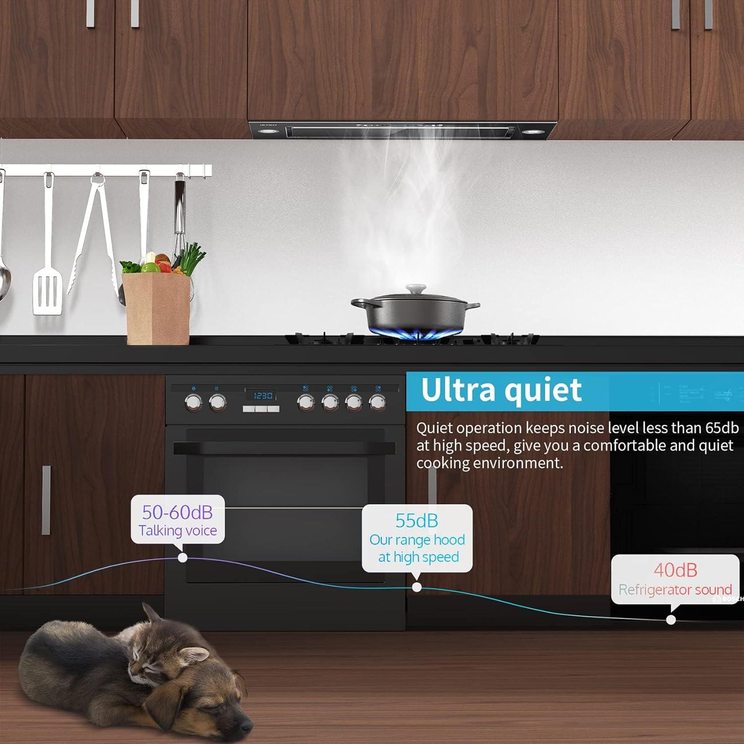 Campana Extractora IKTCH 30" Ductada 900 CFM Acero Inoxidable