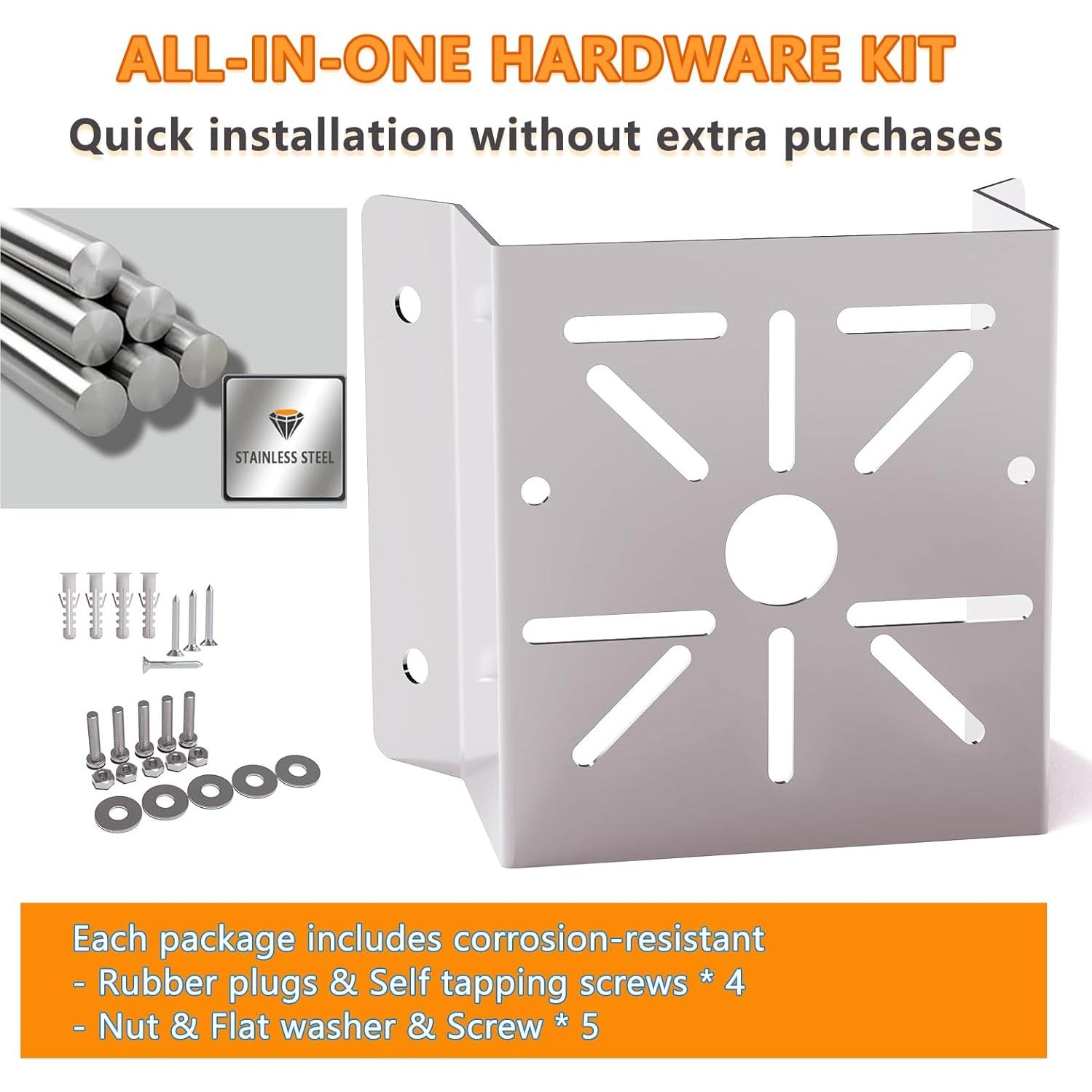 Soporte de Montaje en Esquina Demimy para Cámaras de Seguridad