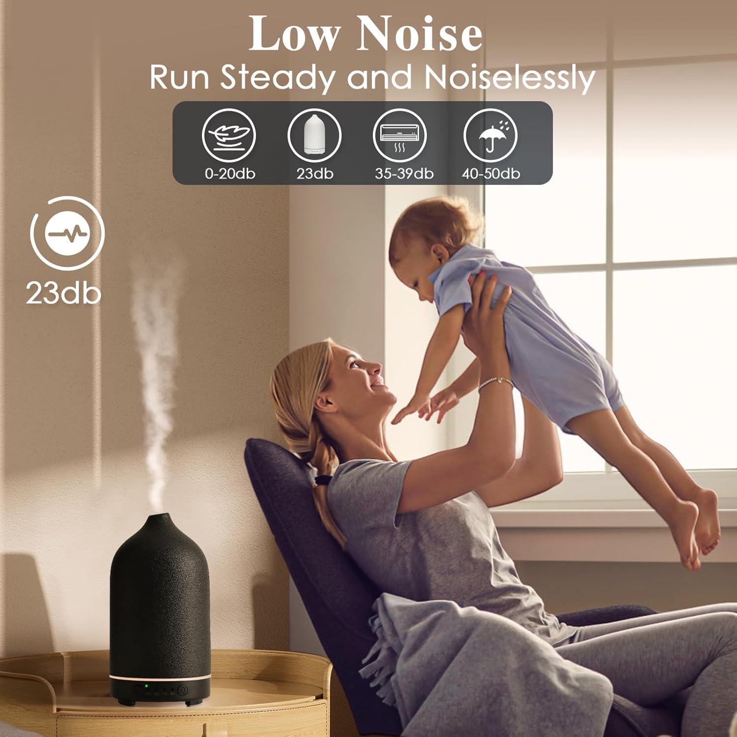 Difusor de Cerámica Diffuserlove DF-2302 200ml Negro