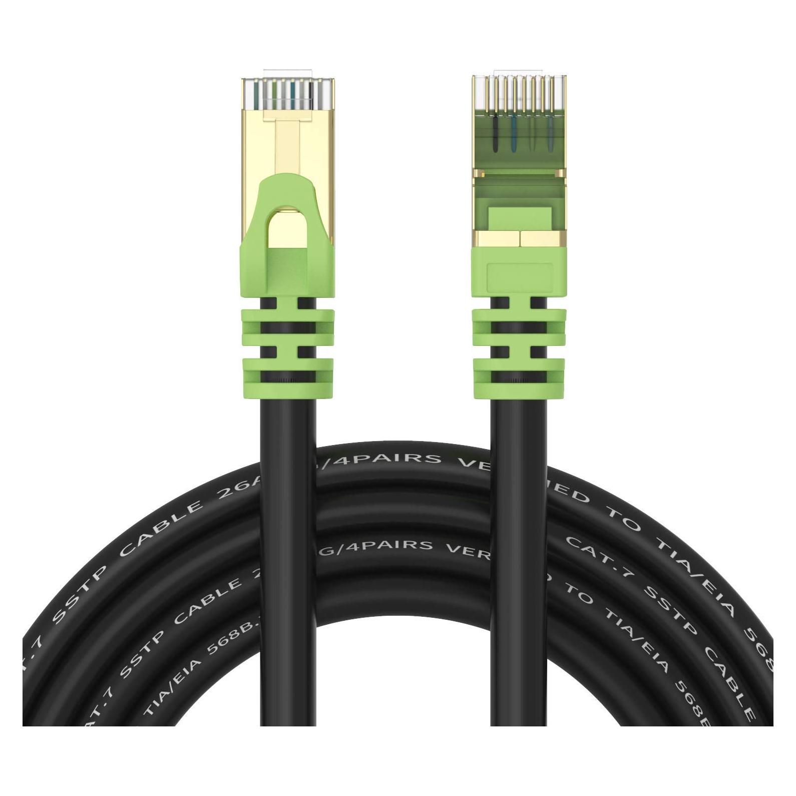 Cable Ethernet Cat 7 XXONE 0.91m SFTP a Prueba de Agua 10Gbps