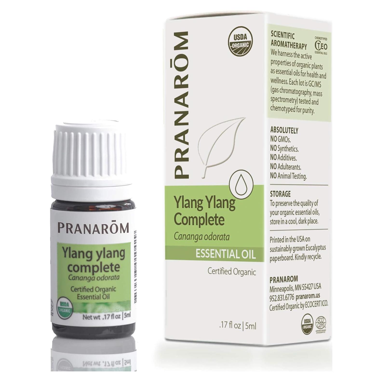 Aceite Esencial de Ylang Ylang Pranarom 5ml Orgánico Puro