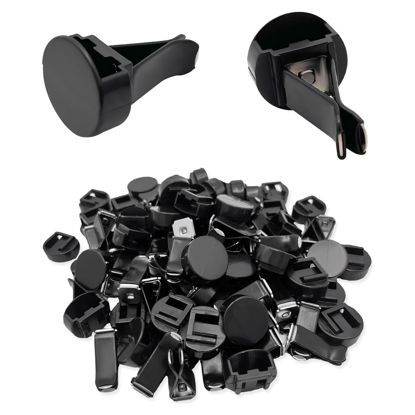 30 Clips de Metal para Ventilación de Aire de Coche Ohleats