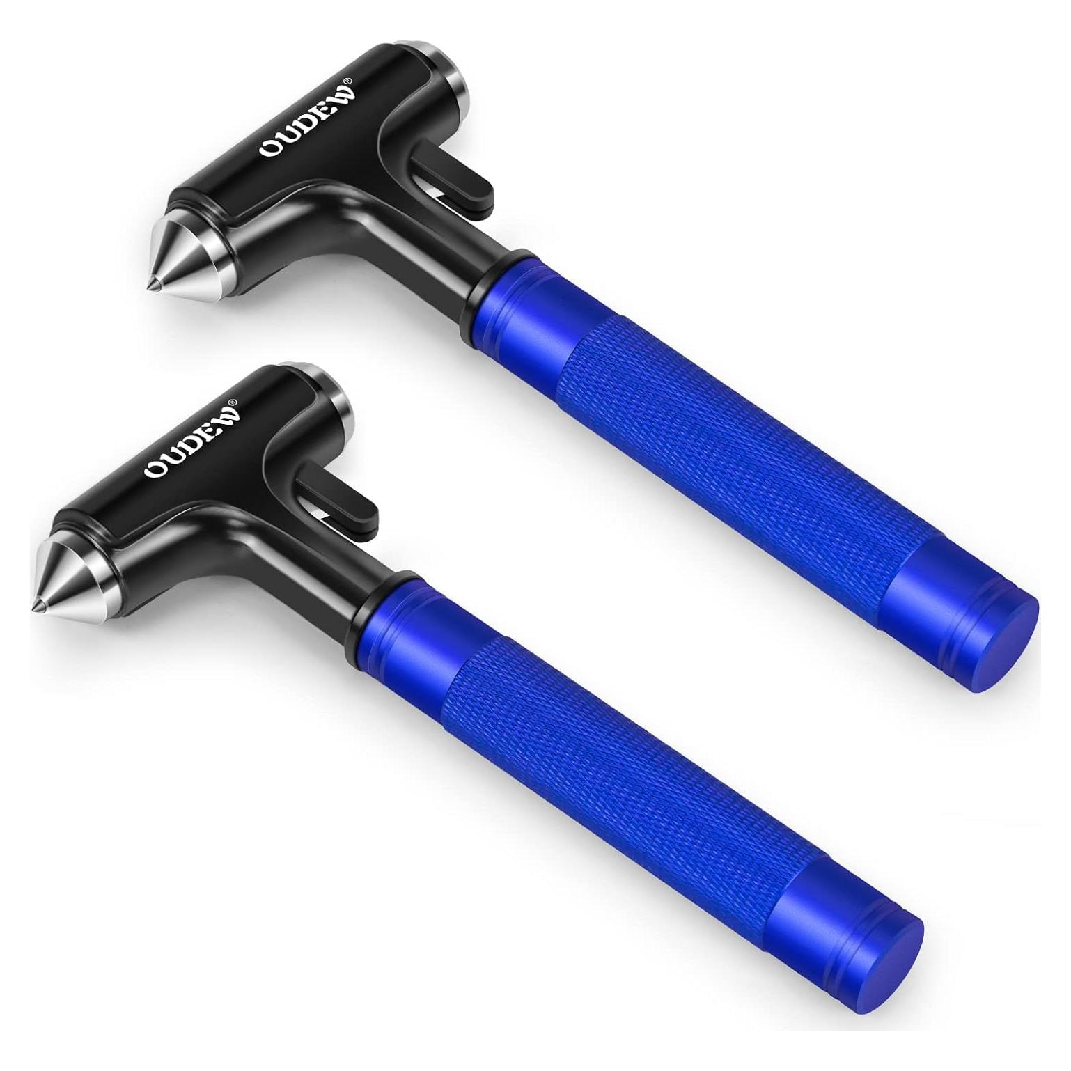 Martillo de Seguridad OUDEW 2 Paquetes Azul, Escape Automotriz