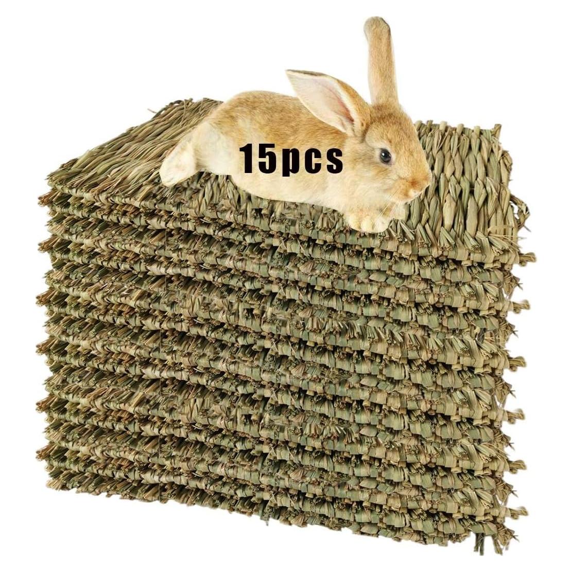 Alfombrillas Tejidas para Mascotas Hamiledyi - 15 Pzs 28x21 cm