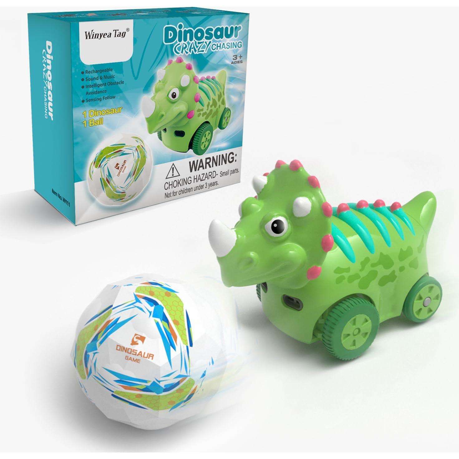 Coche de Juguete Dinosaurio Interactivo WINYEA W111 Recargable