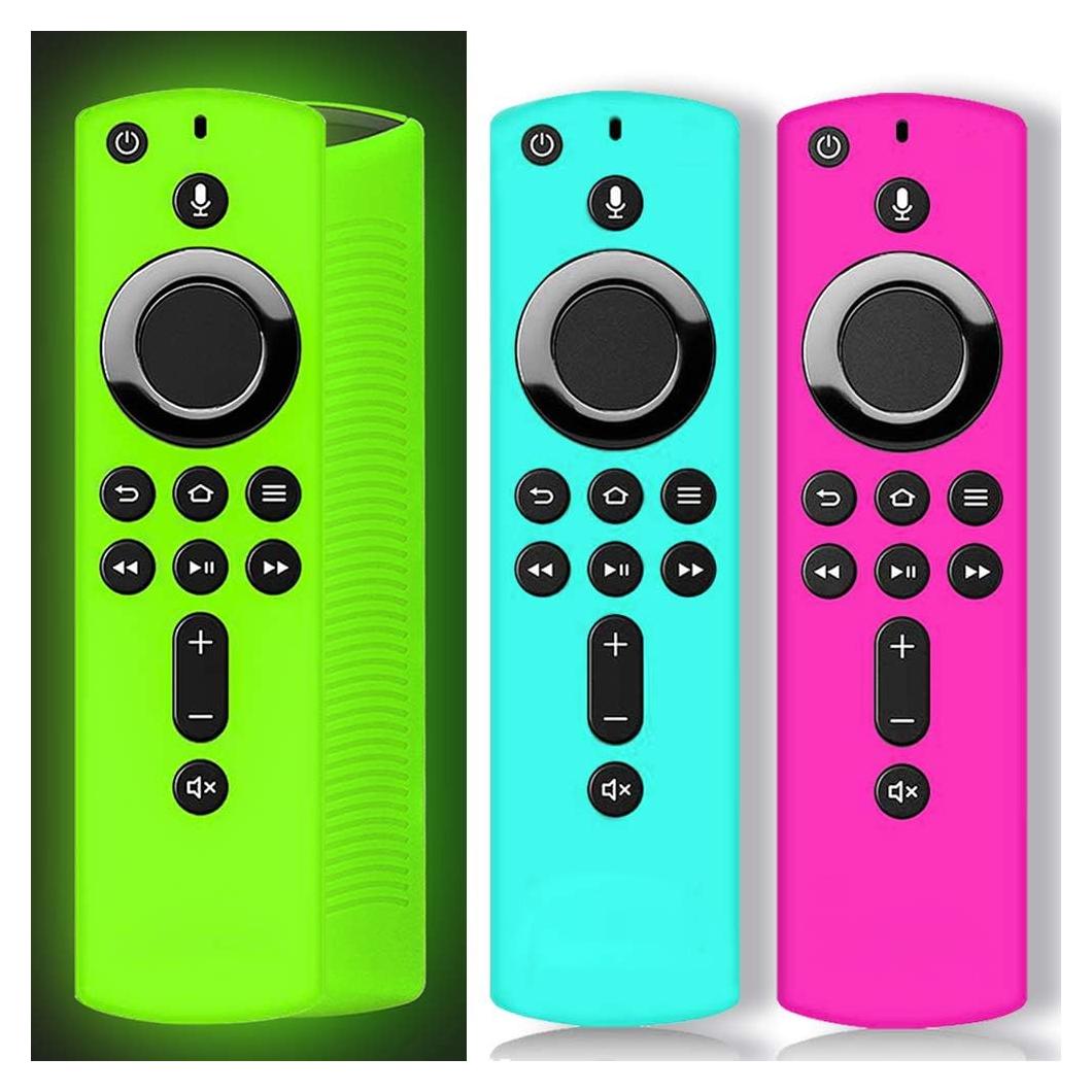 Funda de Control Remoto Fire Stick ONEBOM 3 Pack Brillo