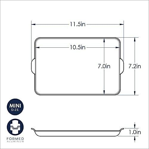 Mini Sartén Antiadherente Nordic Ware 11.5x7.2 cm para Camping
