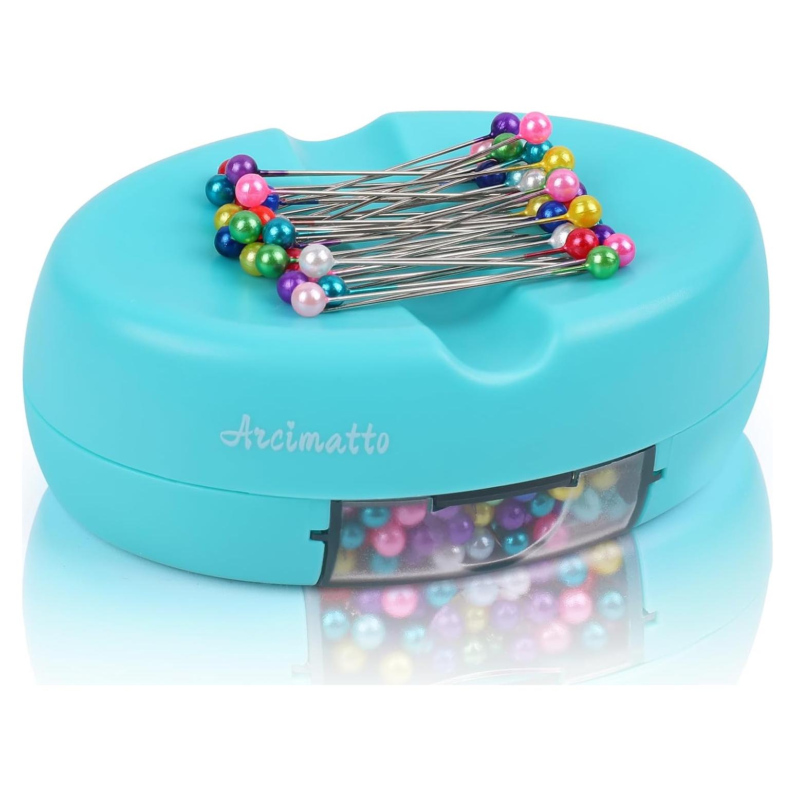 Soporte Magnético para Alfileres Arcimatto con 100 Alfileres