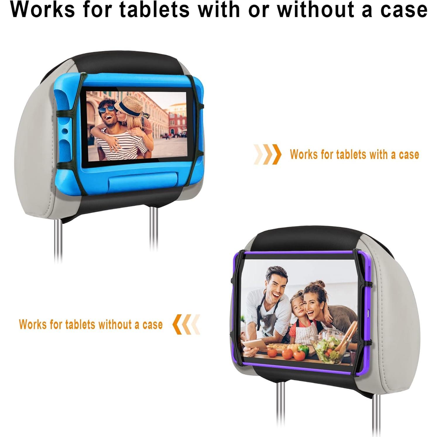 Soporte para reposacabezas FANGOR para tabletas 7 a 12.9"