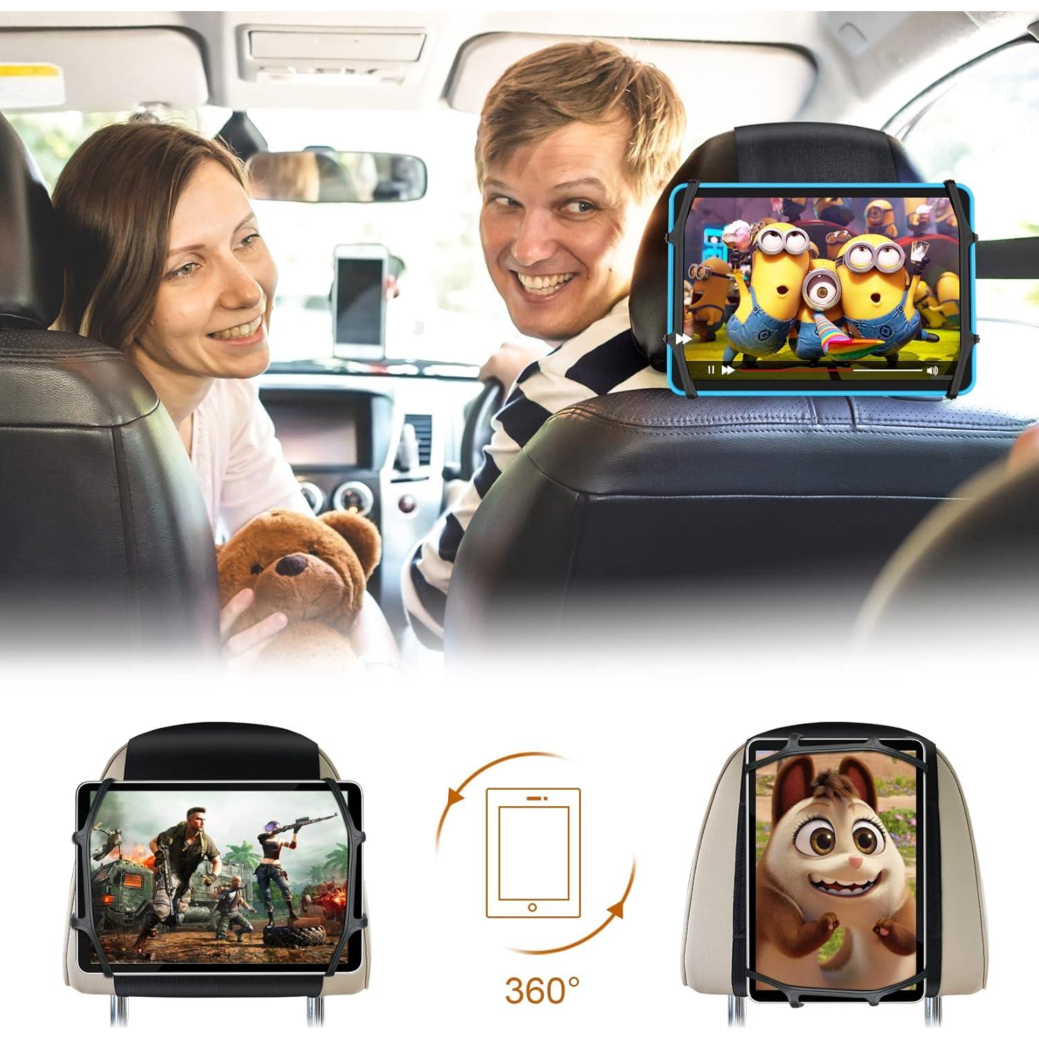 Soporte para reposacabezas FANGOR para tabletas 7 a 12.9"