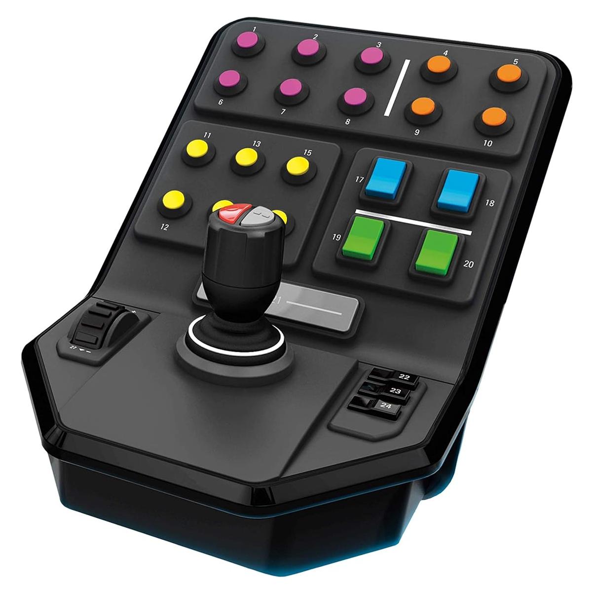 Panel Lateral Logitech G para Simulación Agrícola 2025