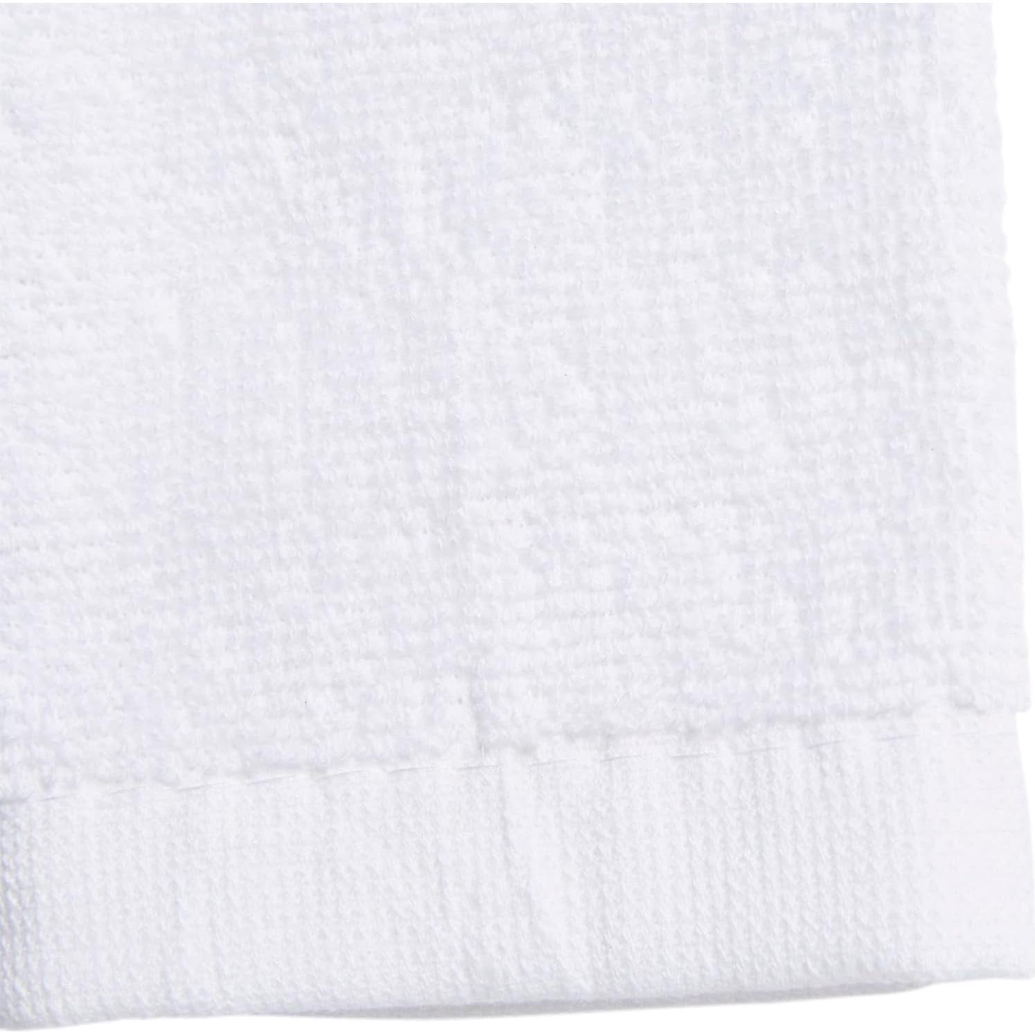 Toalla de equipo adidas blanca con cierre de gancho y bucle