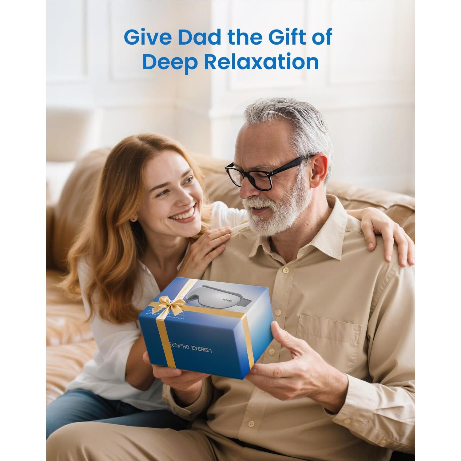 Masajeador de Ojos RENPHO RF-EM001 con Calor y Diseño Plegable