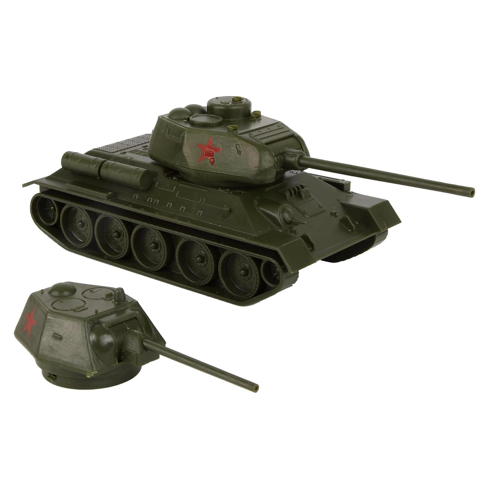 Tanque Soviético T-34 BMC Toys 1:40 Verde Oliva