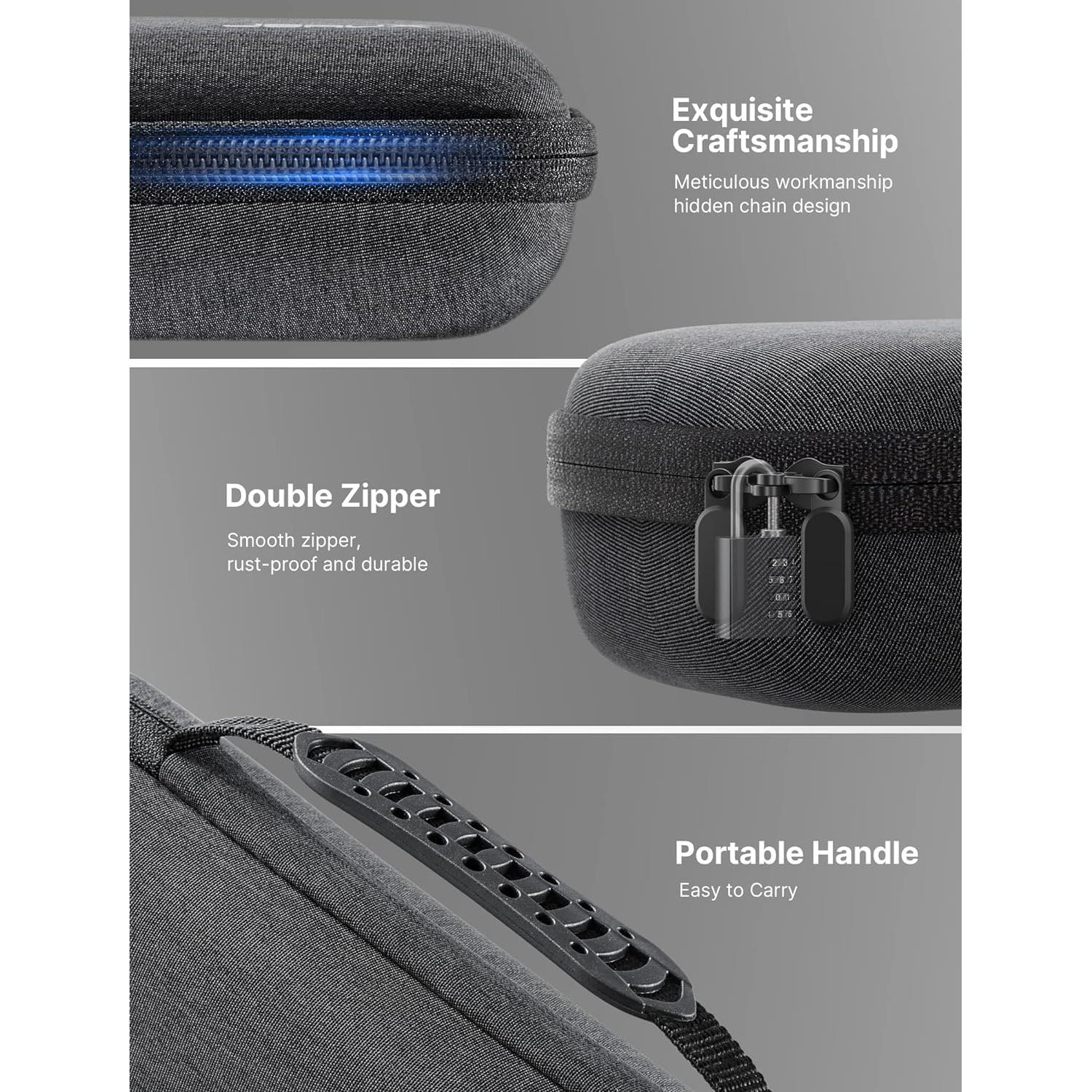 Funda JSAUX para Steam Deck y ROG Ally con Almacenamiento