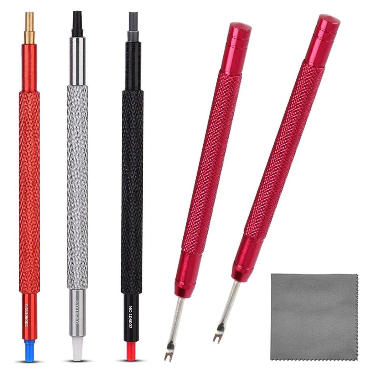 Kit de Herramientas de Reparación de Relojes TICFROG con Extractores