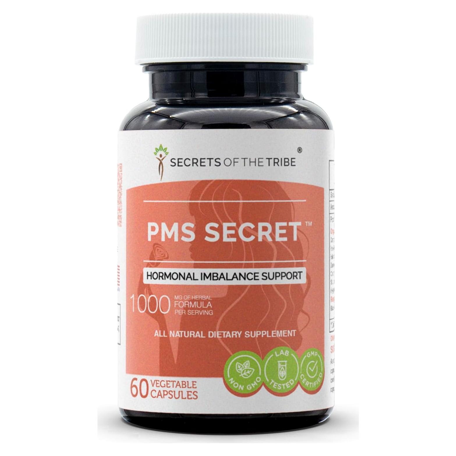 Cápsulas PMS Secreto 60 unidades 1000 mg Soporte Hormonal