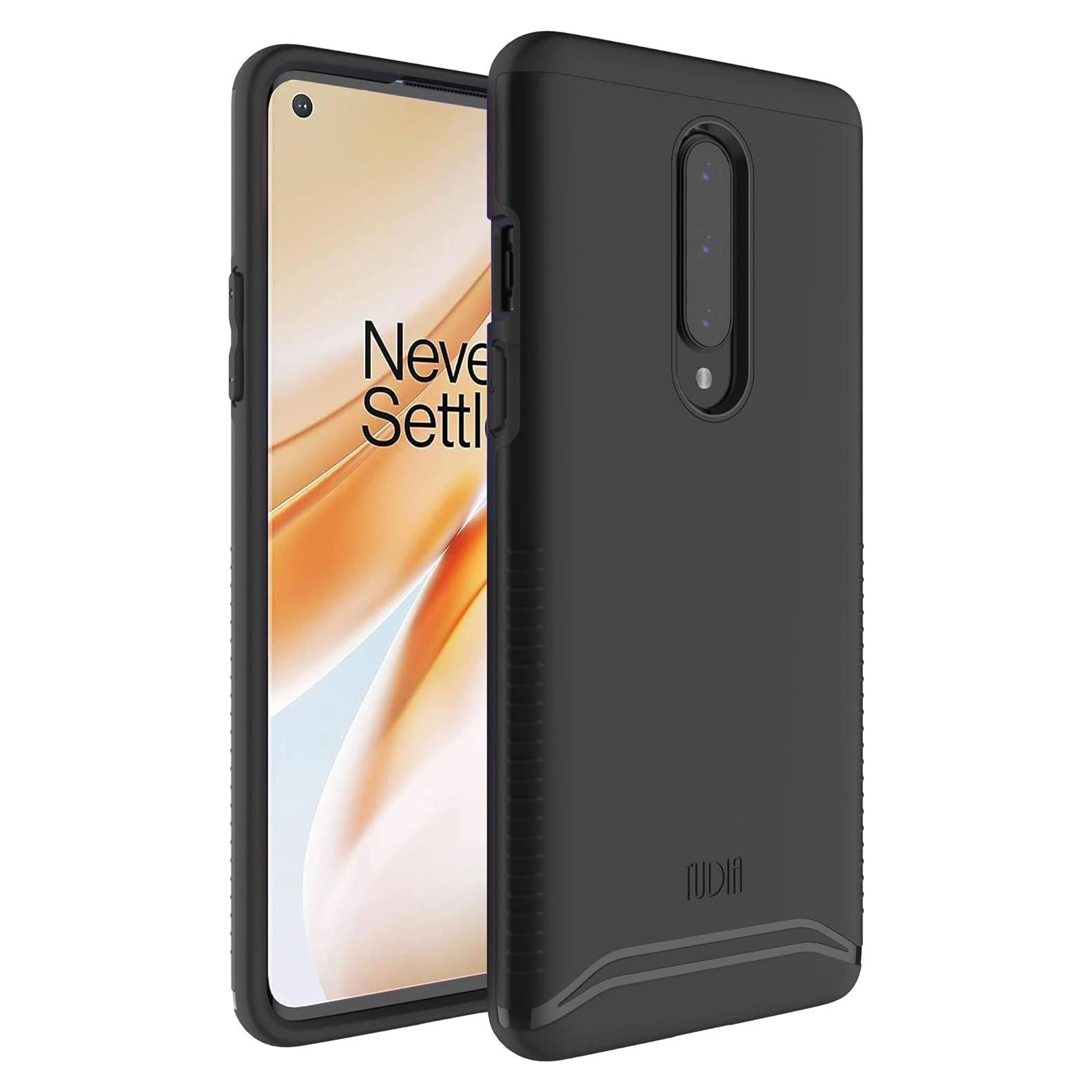 Funda TUDIA Doble Capa Grado Militar para OnePlus 8 5G - Negro Mate