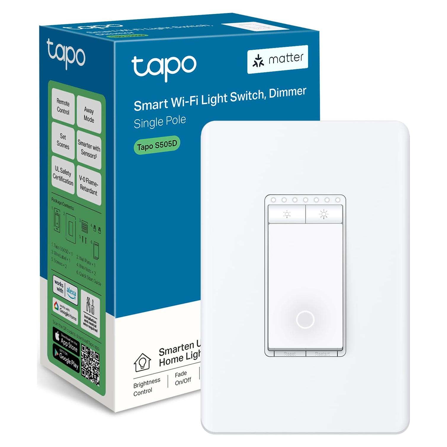 Interruptor Regulador Inteligente TP-Link Tapo S505D 1-Pack