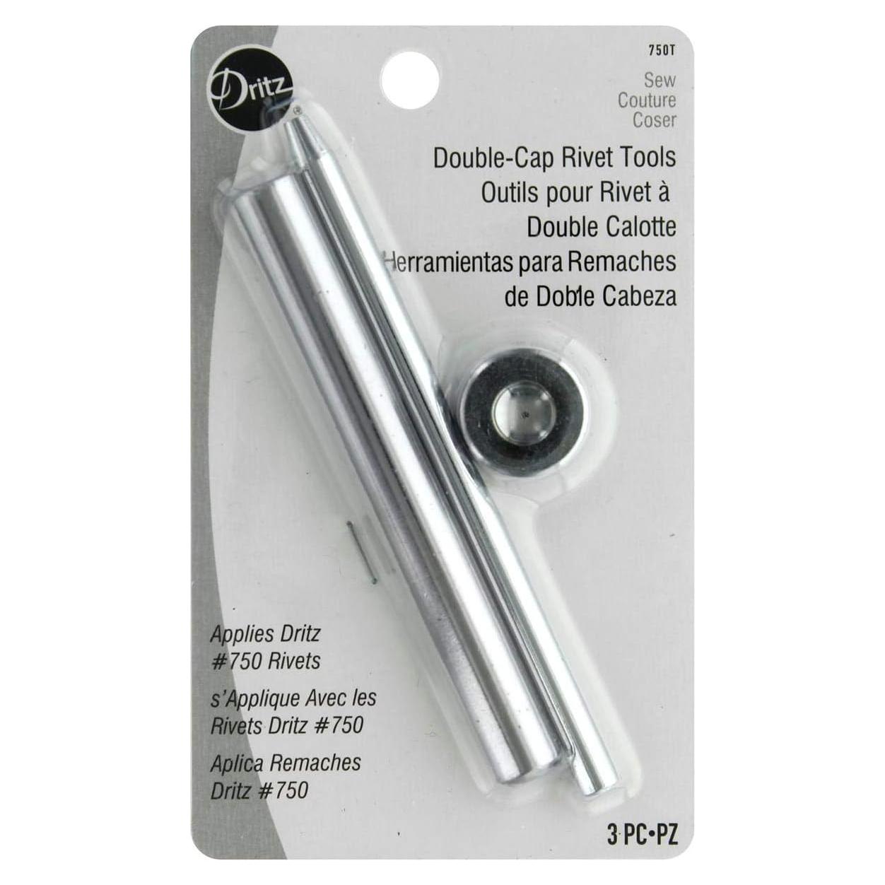 Herramientas de Remaches Dritz 750T - Metal, 3 Piezas