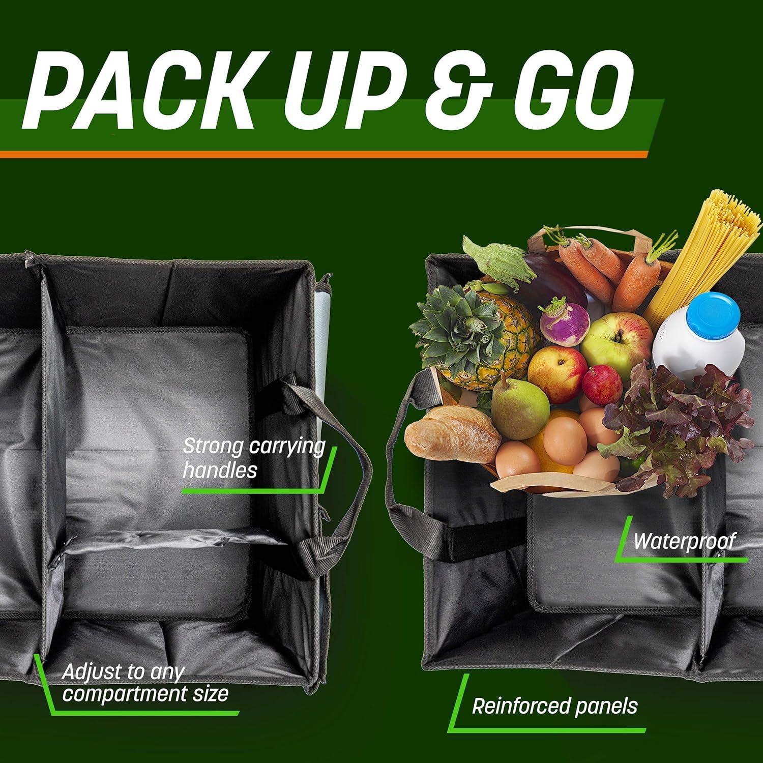 Organizador de Maletero DRIVE Auto Plegable Negro 942L