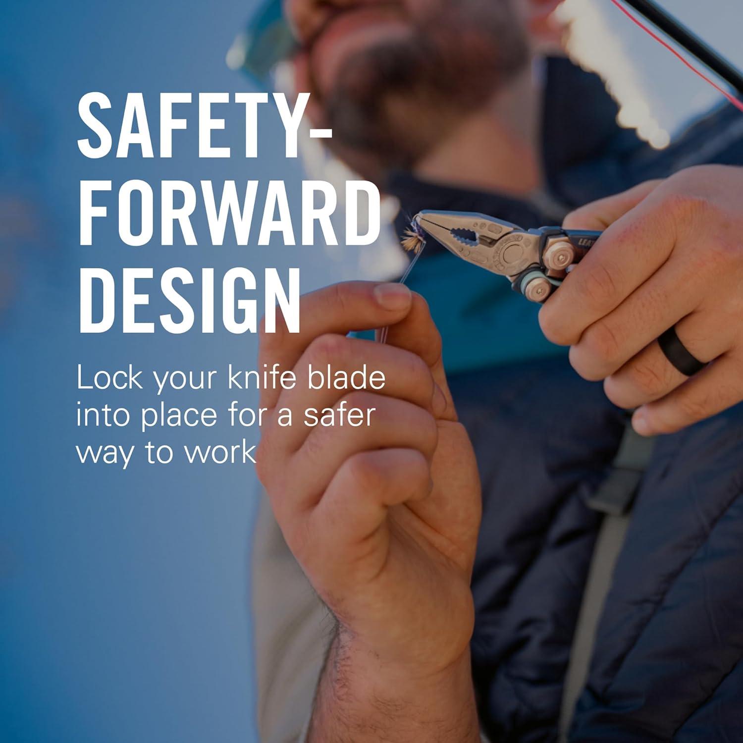 Leatherman Skeletool CX 7-en-1 Herramienta EDC Azul