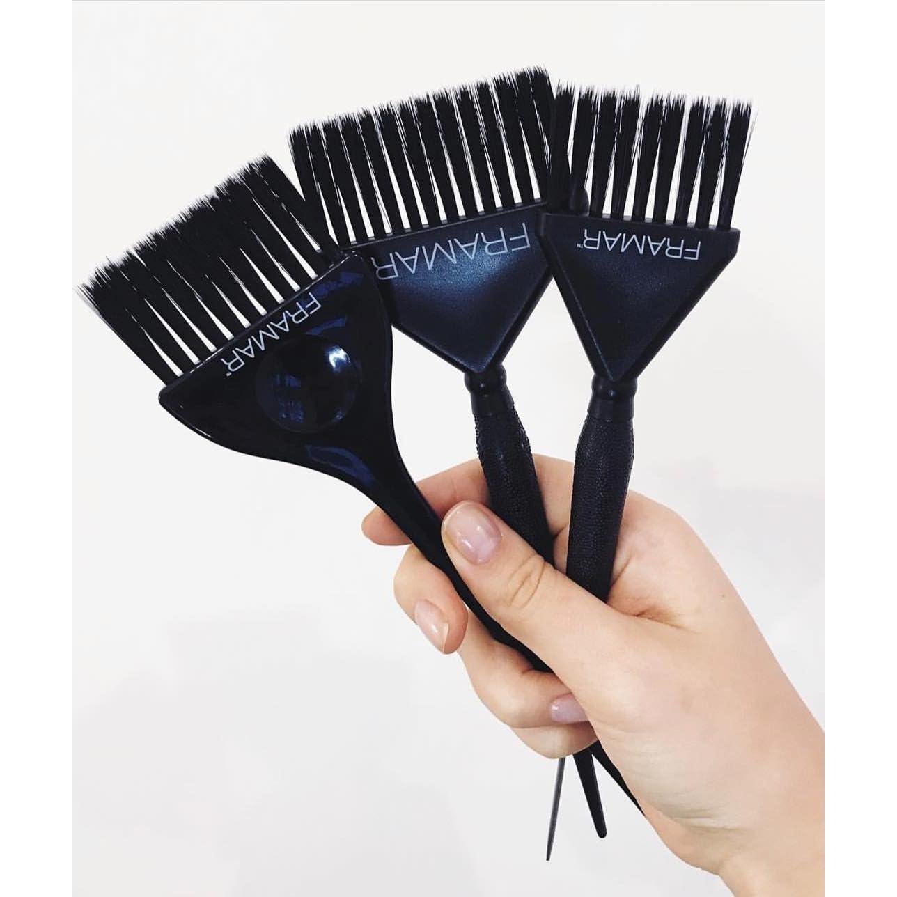 Juego de Brochas para Color de Cabello Framar - 3 Piezas