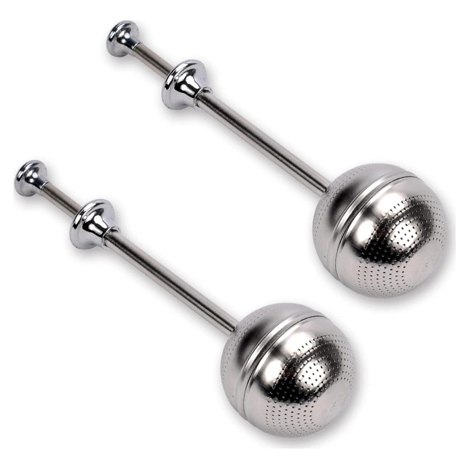 Infusor de Té de Mango Largo Numola, Acero Inoxidable, 2 Piezas