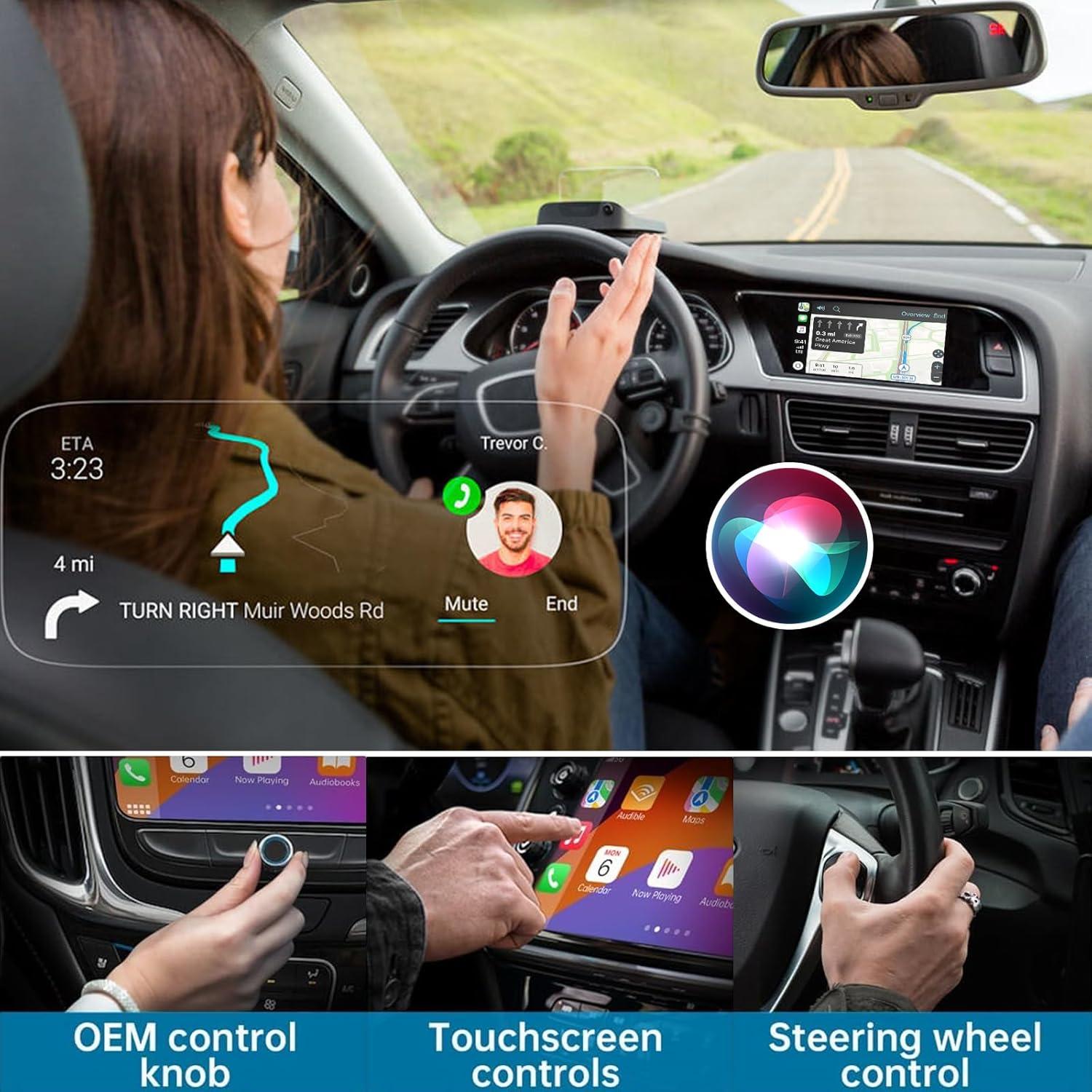 Adaptador CarPlay Inalámbrico FTTMWTAG - Compatible con iPhone