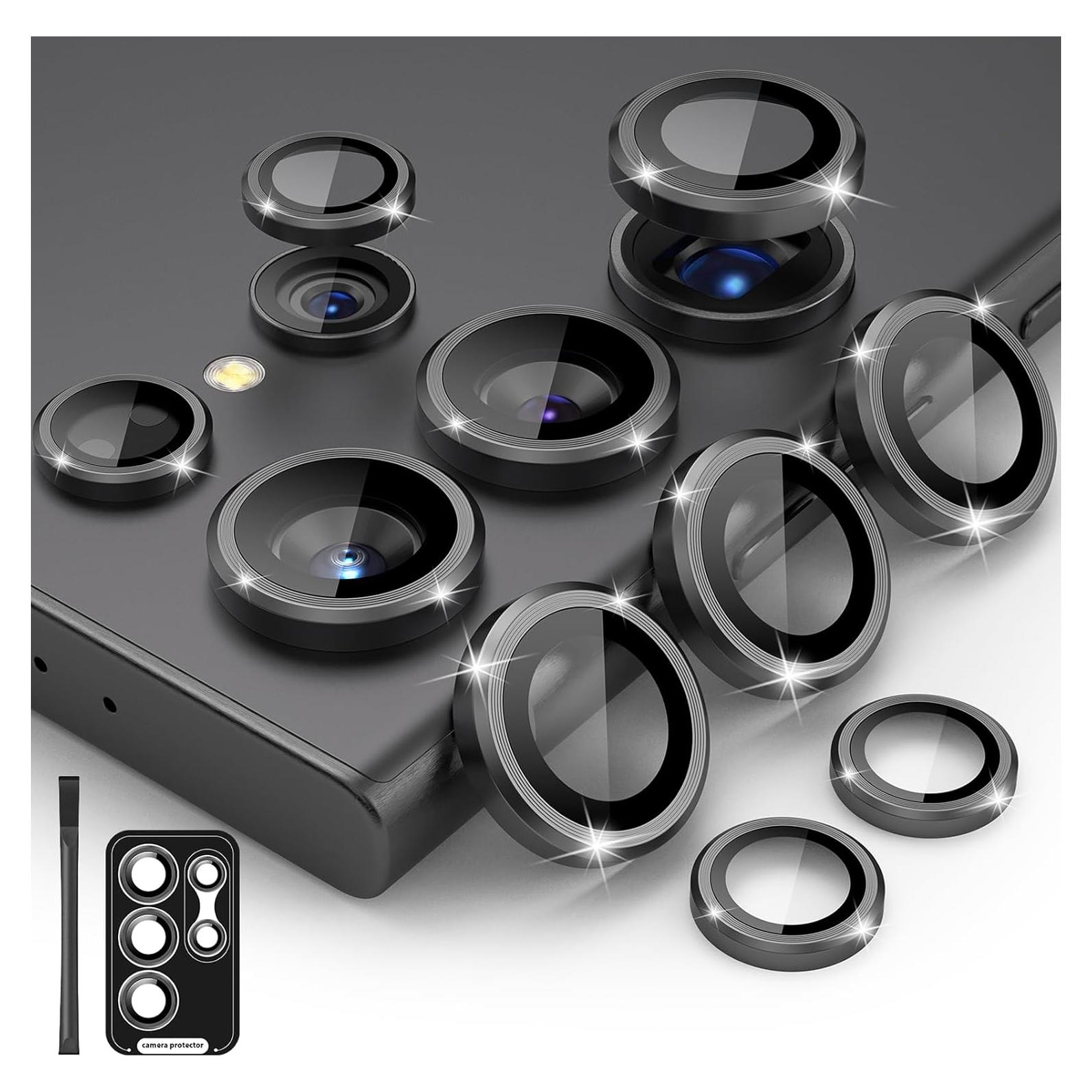 Protector de Lente de Cámara Kanosan para Galaxy S24 Ultra 9H