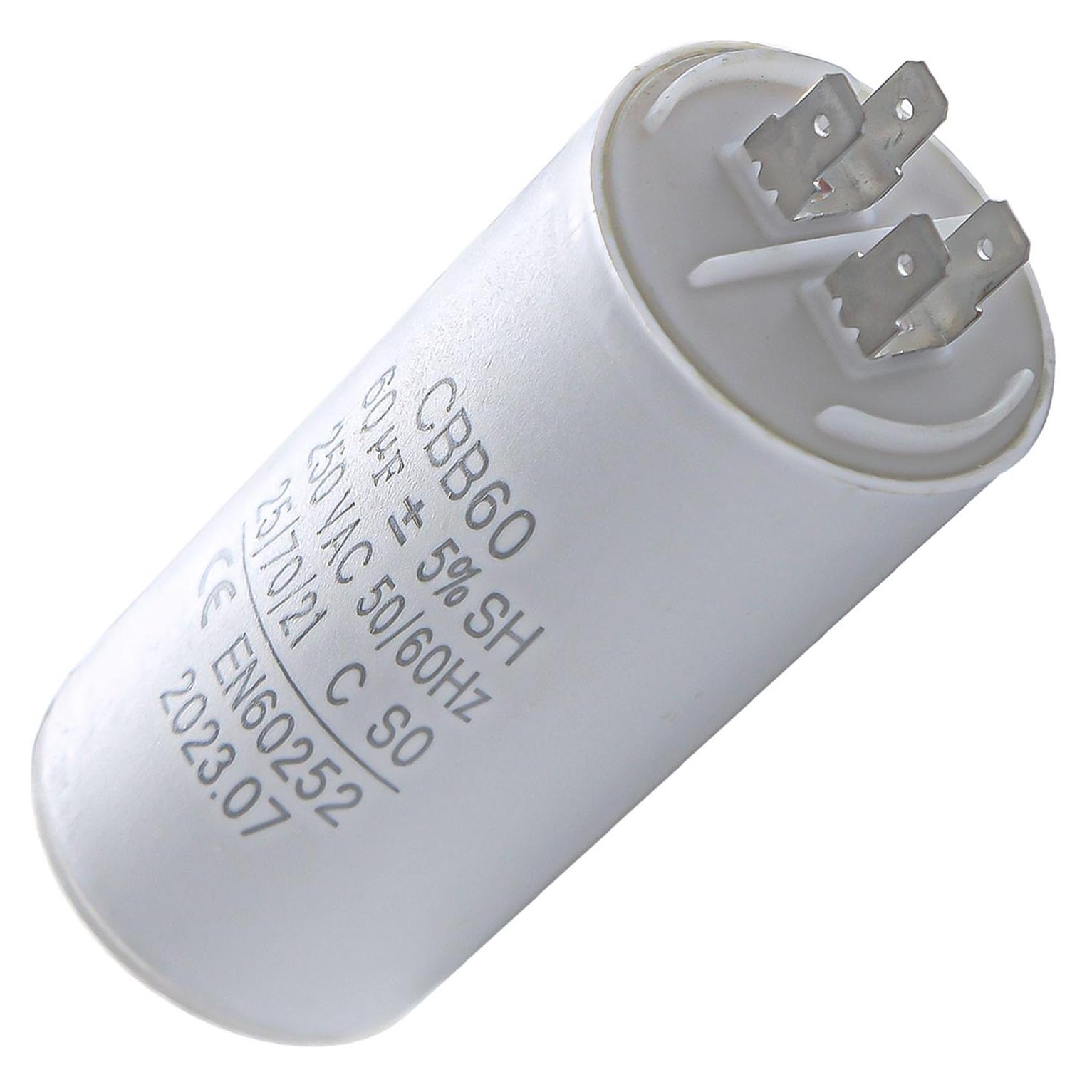 Capacitor de Arranque Seentech CBB60 60 µF para Motores CA