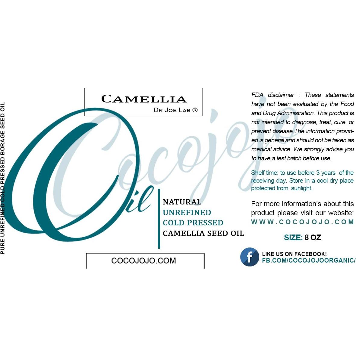 Aceite de Semilla de Camelia Dr Joe Lab - Puro 226.8 ml