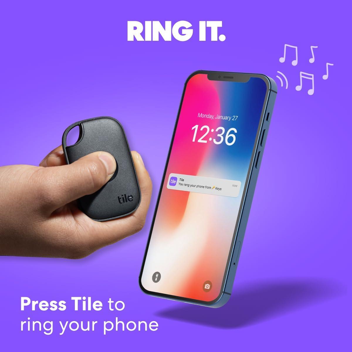 Tile Pro - Rastreador Bluetooth 2 Unidades Negro/Blanco