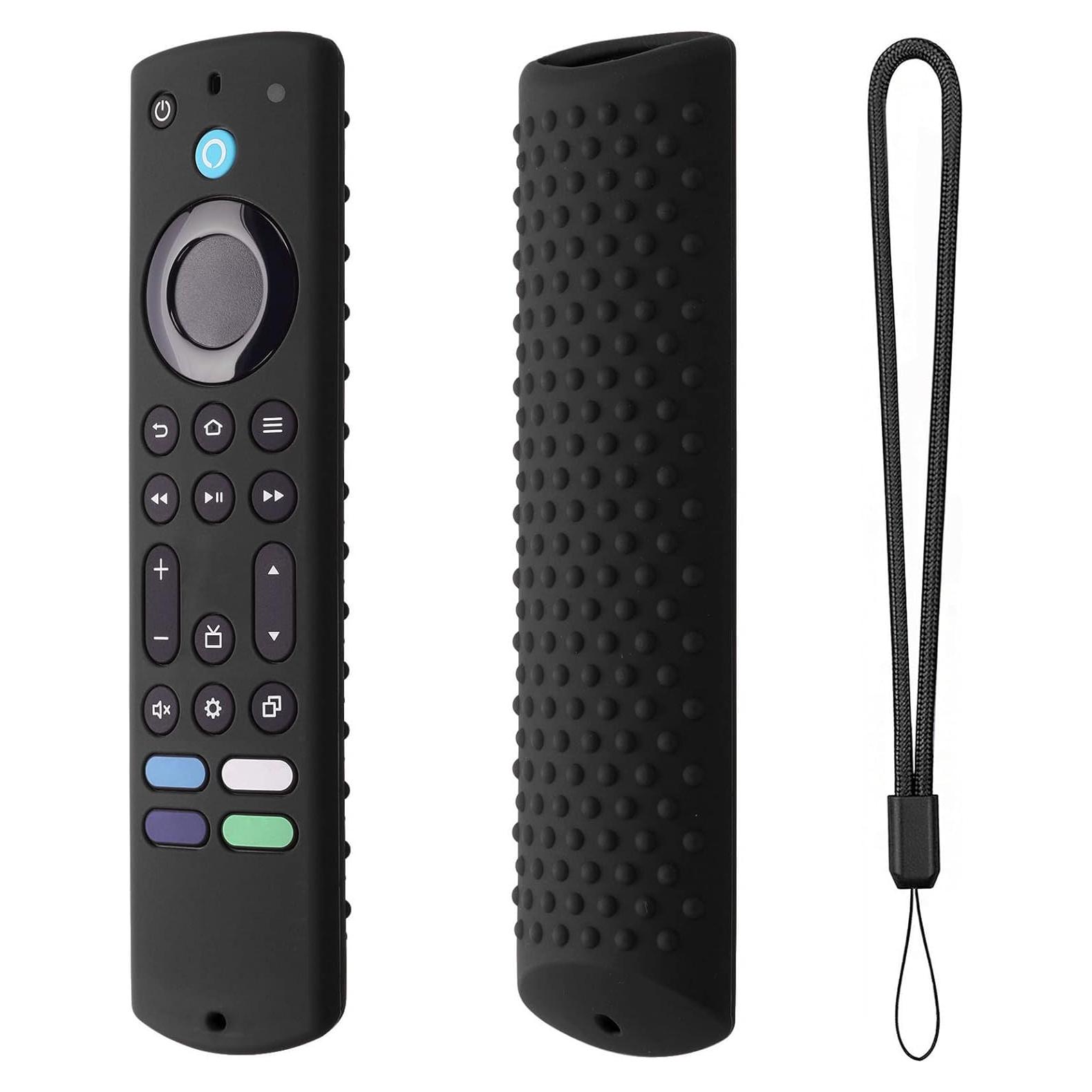 Funda de Silicona para Control Remoto Fire TV Stick 4K Max - Negro