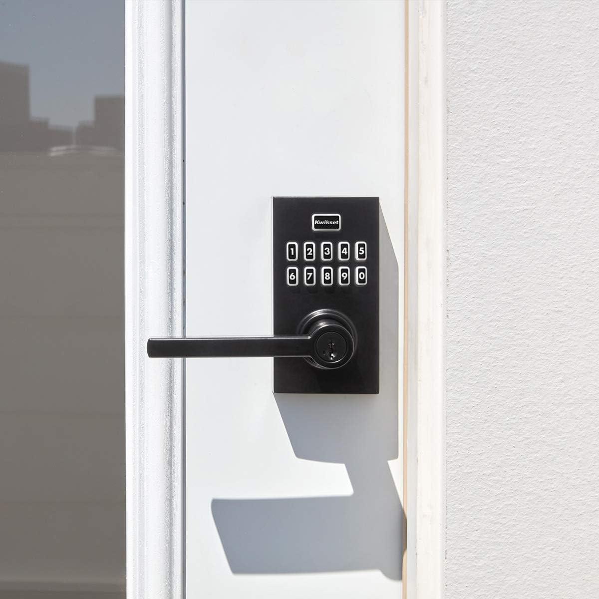 Cerradura Electrónica Kwikset SmartCode 917 Sin Llave Negra