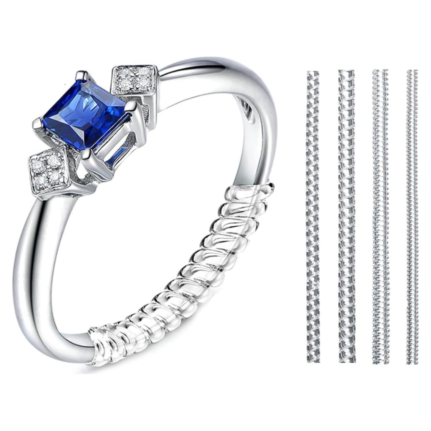 Ajustador de Tamaño de Anillo Invisible Coopache - 12 Piezas