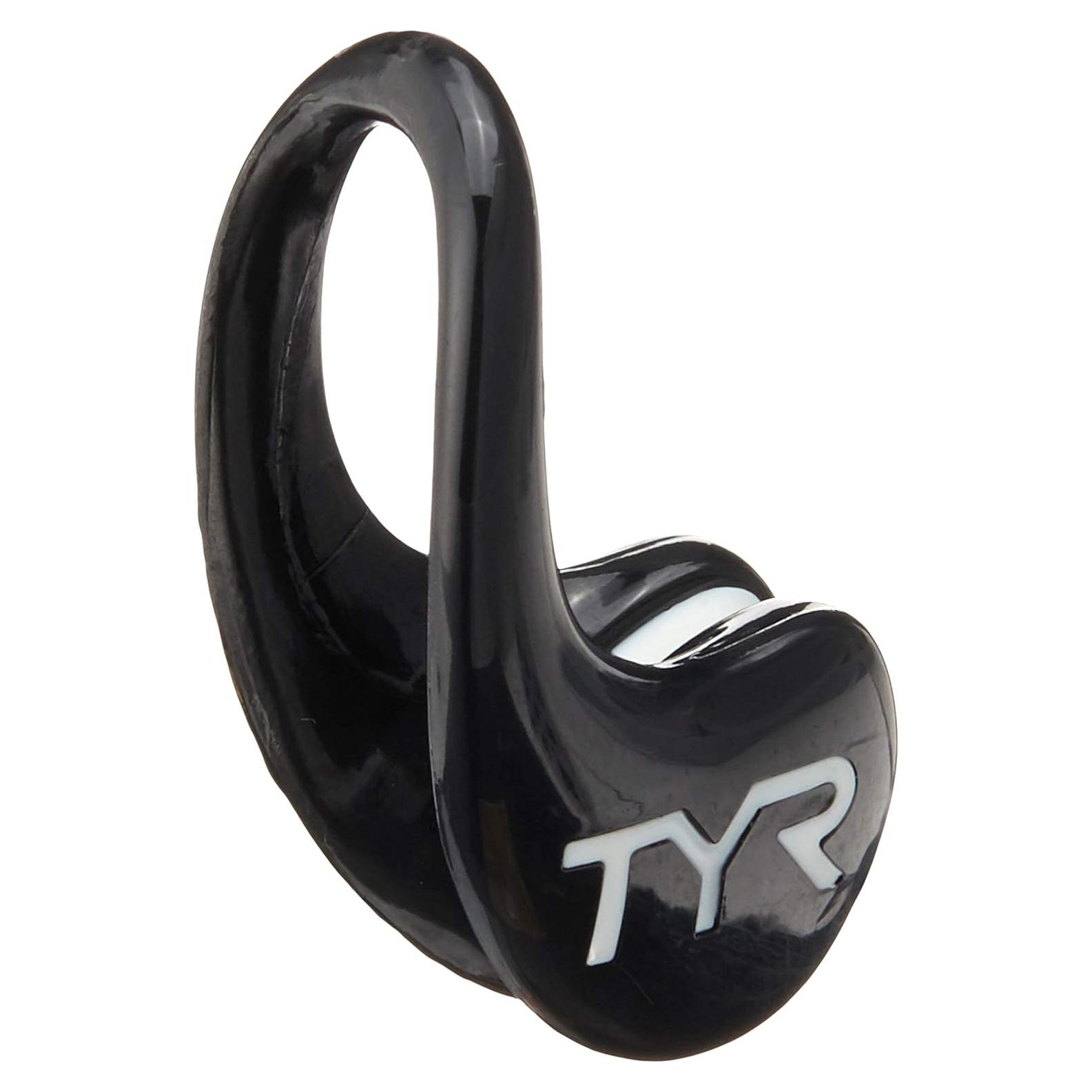 Clip Nasal de Natación TYR Ergo Swim para Adultos - Negro