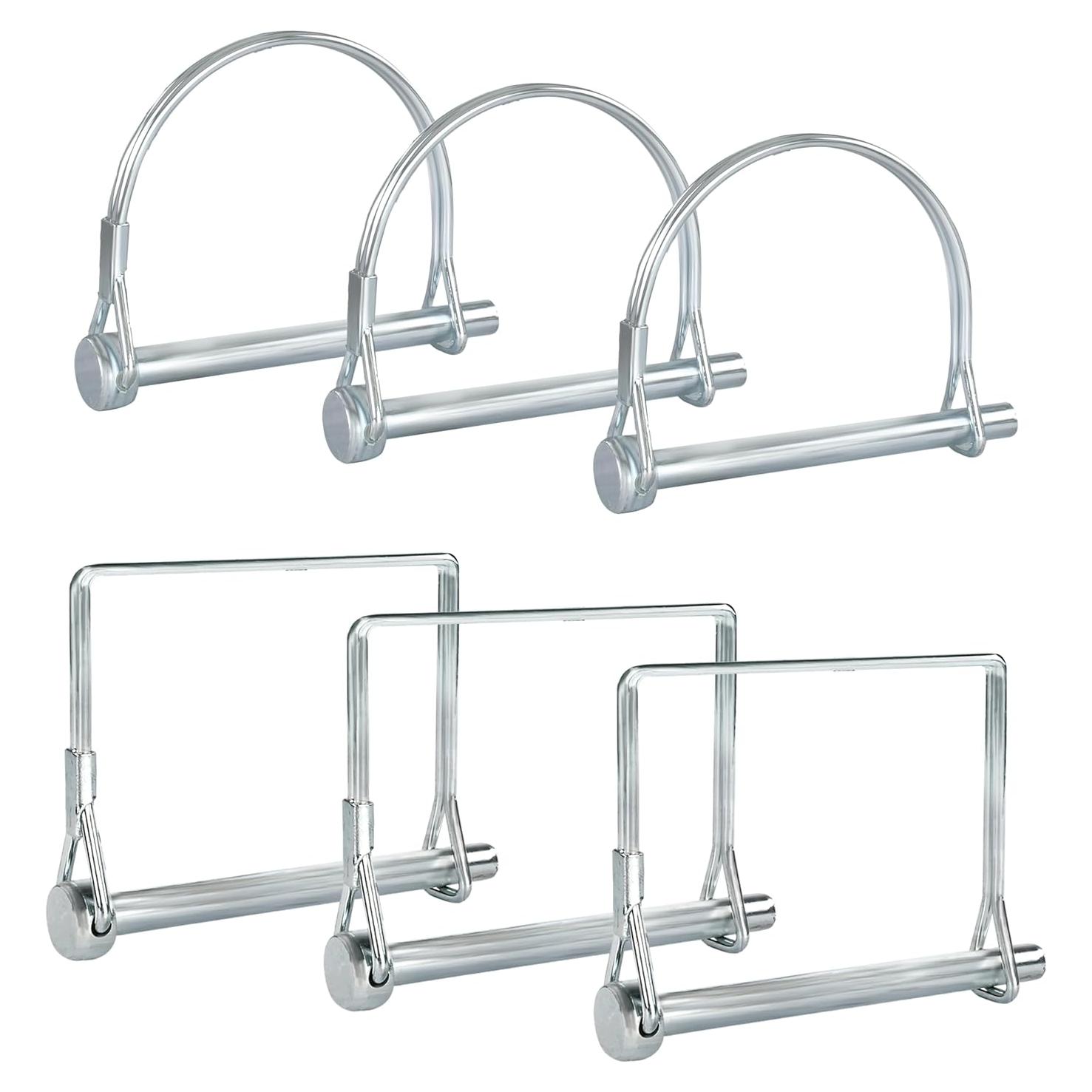 Paquete de 6 Pasadores de Remolque PINAILER 6.99 cm x 0.64 cm