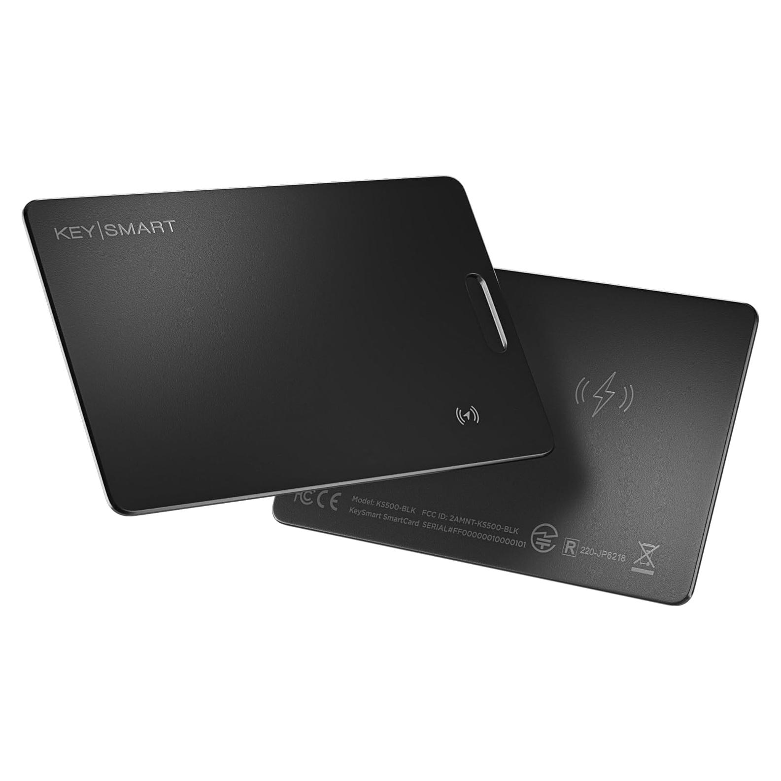 KeySmart Tarjeta Rastreadora de Cartera Bluetooth Negra