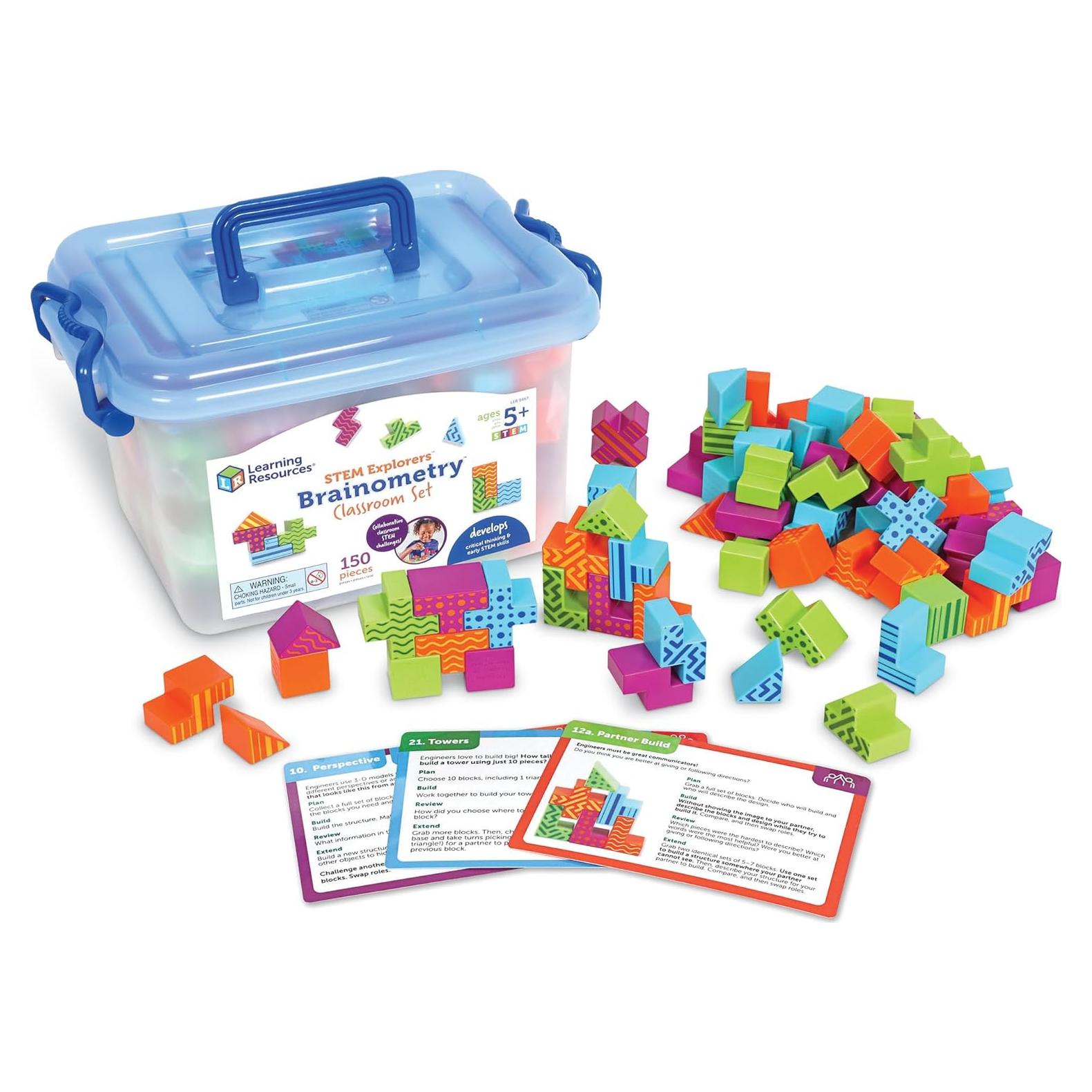 Conjunto de Aula Brainometry Learning Resources - 140 Piezas