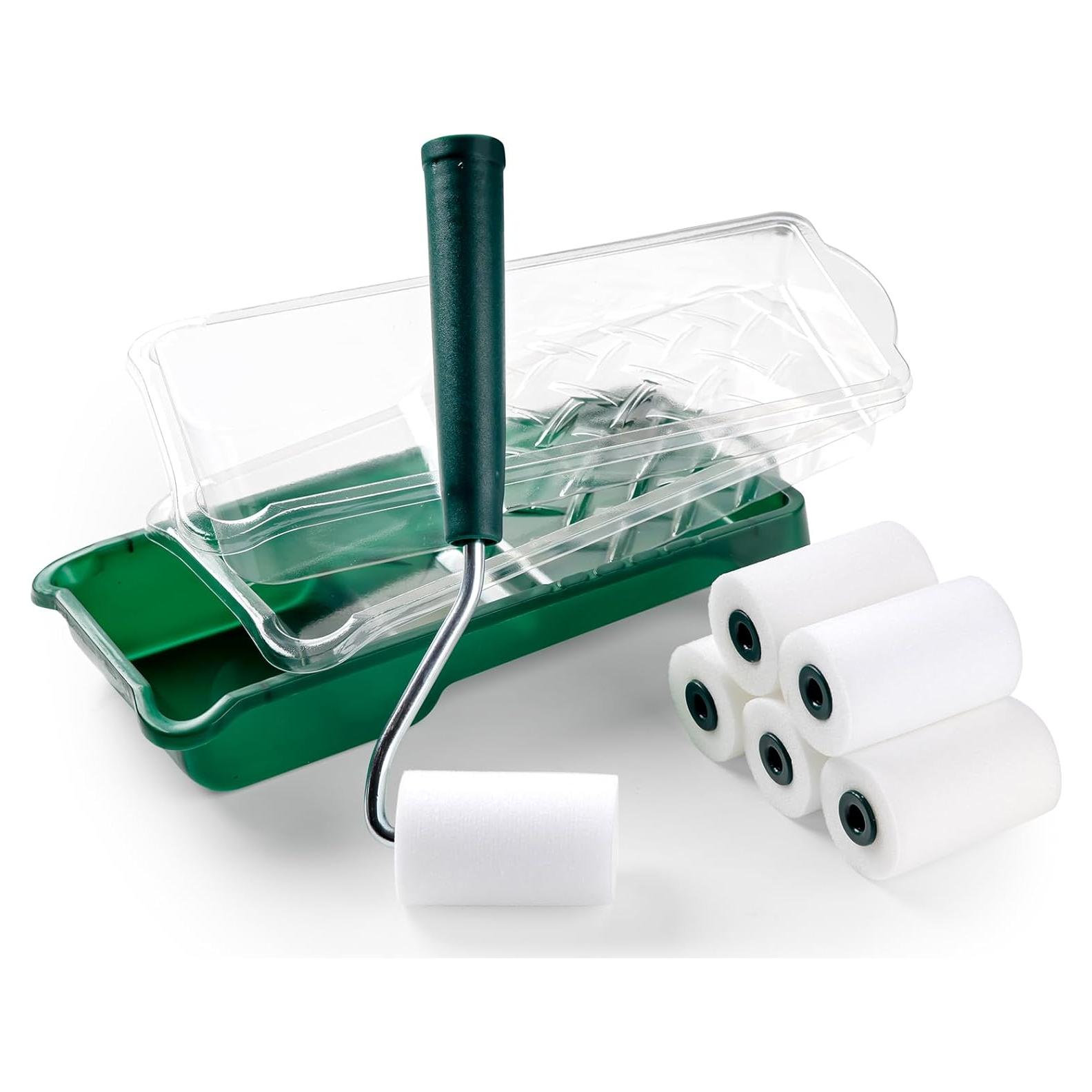 Kit de Rodillo de Pintura de Espuma 10 Piezas 2 Pulgadas