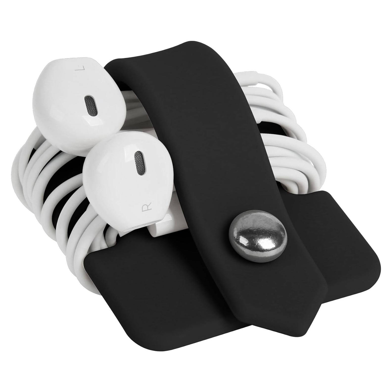 Organizador de Cables para Auriculares ELFRhino Negro